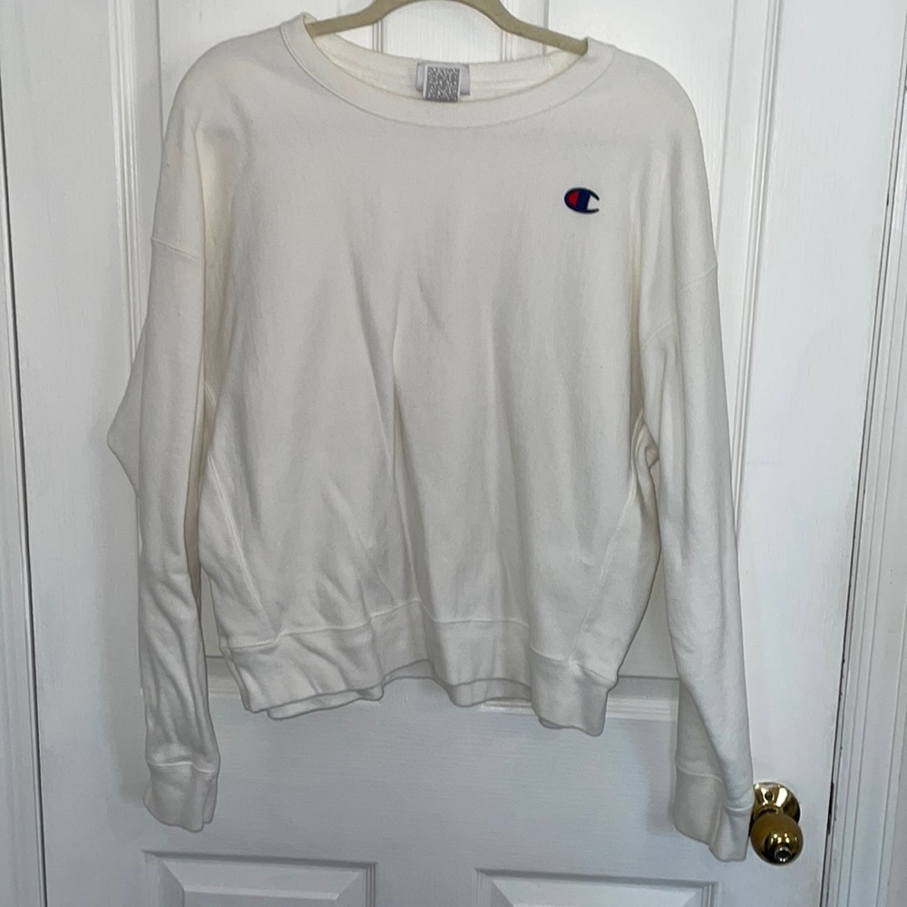 Champion White Crewneck Size:XL